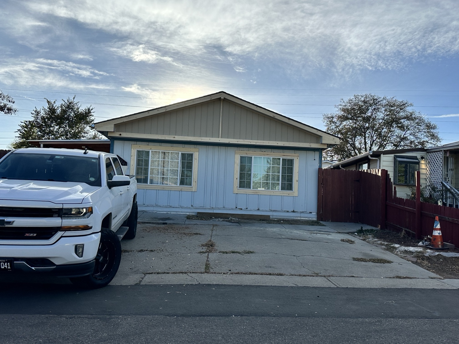 Exterior restoration before