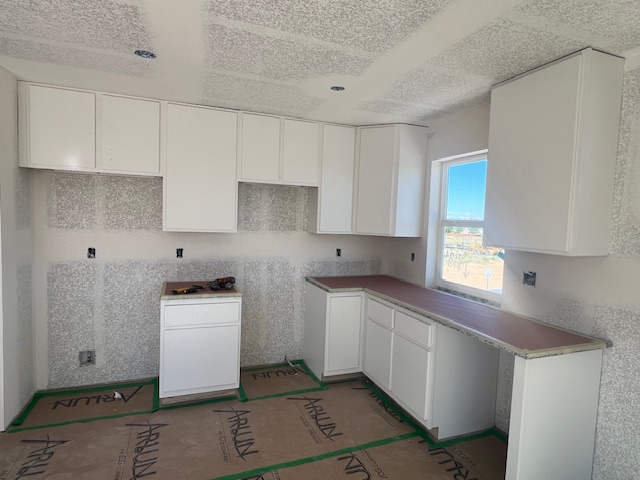 Kitchen renovation in progress